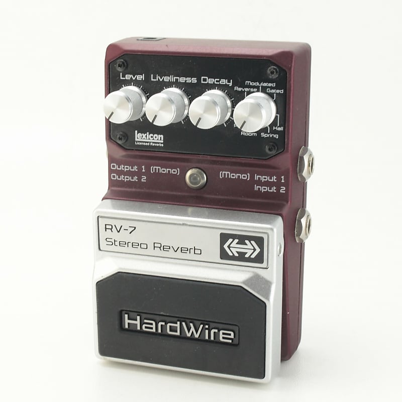 DigiTech HardWire RV-7 Stereo Reverb