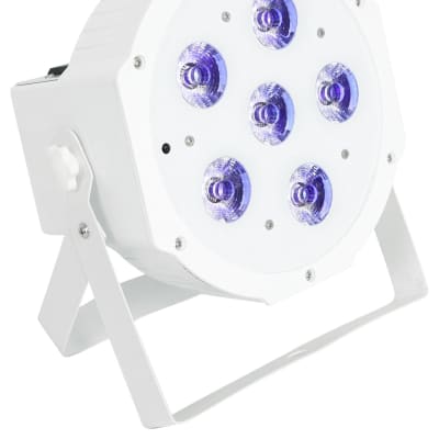 Rockville BATTERY PAR 61 White Rechargeable RGBWA+UV DMX DJ Wash Light+Remote image 15