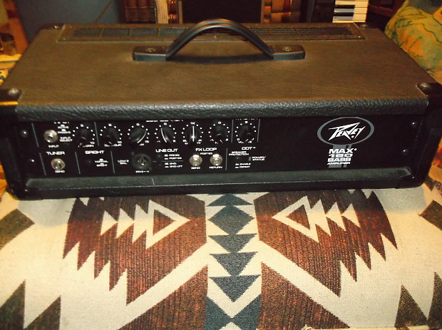 Peavey MAX 160 Bass Amplifier 160-Watt Bass Head image 1