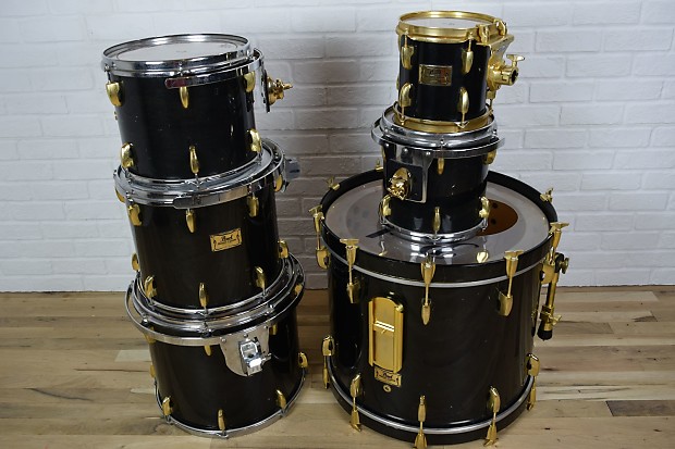 Pearl Masters Custom Maple Shell 6-Piece drum kit Awesome-used set for sale