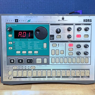 [Very Good] Korg Electribe-S ES-1 Rhythm Production Sampler - Silver