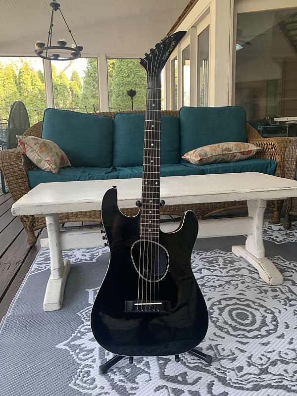 Kramer Ferrington Acoustic Electric Guitar Late 1980's Reverb