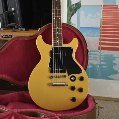 1997 Gibson USA Les Paul Special Double Cutaway TV Yellow, DC, P90, Good Wood Era, 7.05lbs image 7