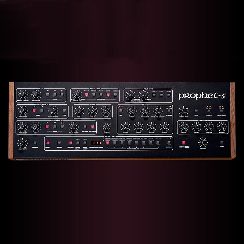 Sequential Prophet-5 Desktop Module 5-Voice Polyphonic Analog Synthesizer image 1