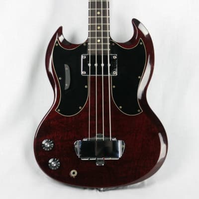 RARE 1969 Gibson EB-0 LEFT-HANDED Bass w OHSC! Double-Pickguard Lefty! Vintage image 1