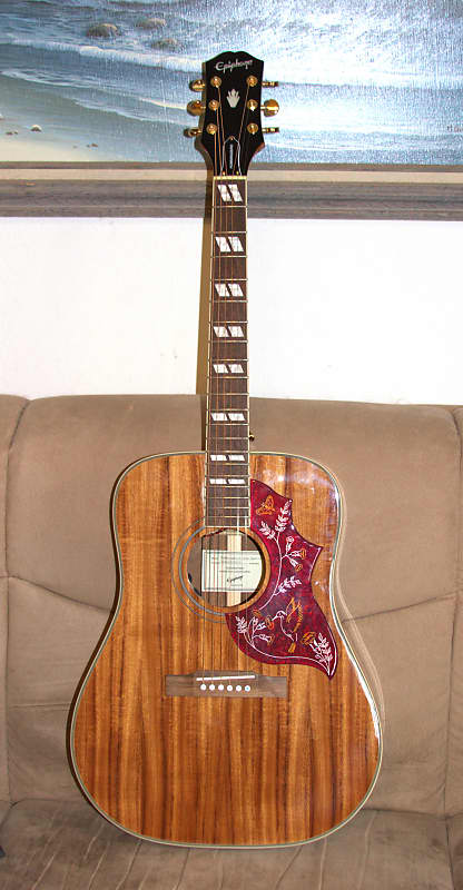 Epiphone hummingbird online pro koa