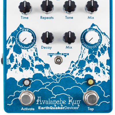 EarthQuaker Devices Avalanche Run V2 Stereo Reverb & Delay image 2