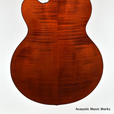 Bourgeois A-350 17" Cutaway Archtop, European Spruce, Maple, Armstrong and K&K Pickups image 12