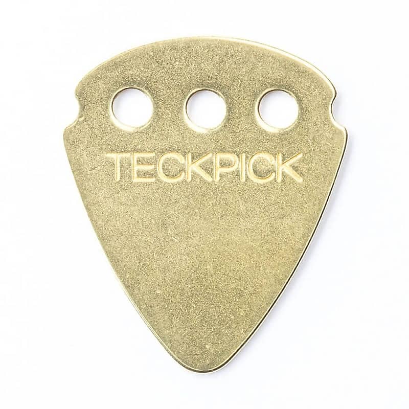 Dunlop 467R-BRS Teckpick Brass Guitar Picks (12-Pack) image 1