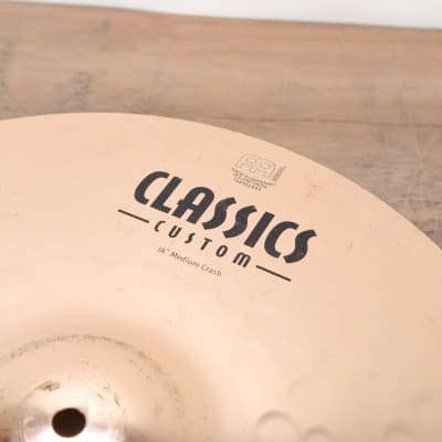 Meinl 16-inch Classics Custom Medium Crash Cymbal (church owned) CG00TSX image 4