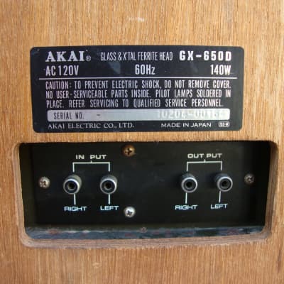 Vintage Akai GX-650D Reel-to-Reel Tape Recorder image 14