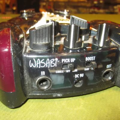 ~1995 Danelectro Wasabi Distortion Dark Grey image 4