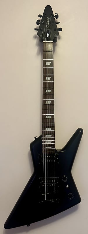 ギター Epiphone Explorer GT Epiphone Explorer GT Worn Black | Reverb