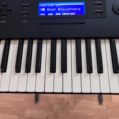 Korg Wavestation with New blue screen