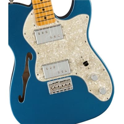 Fender American Vintage II 1972 Telecaster Thinline, Lake Placid Blue image 5