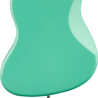 Fender Player Jaguar Electric Bass Maple Fingerboard, Sea Foam Green image 8