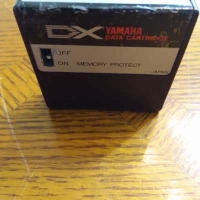 Yamaha DX Voice RAM cartridge 1980s