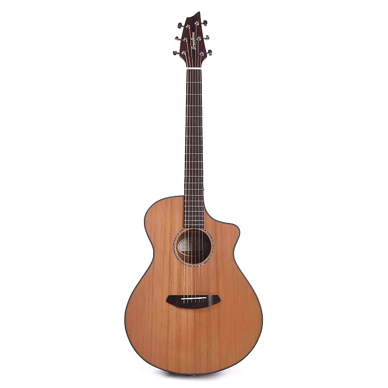Breedlove Pursuit Concert CE LTD Red Cedar/Mahogany Concert with Built-in Electronics Natural 2018 image 1