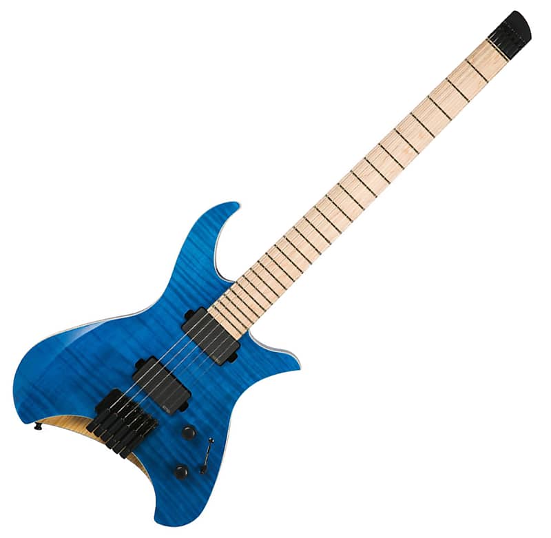 Corona Aphrodite APE-1500 Headless Electric Guitar Blue Jean