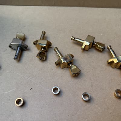 Gibson Vintage firebird banjo style tuners gold image 5