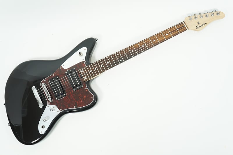 SALE Ends Aug 6] Schecter AR-06 Black HH Long Scale Jaguar