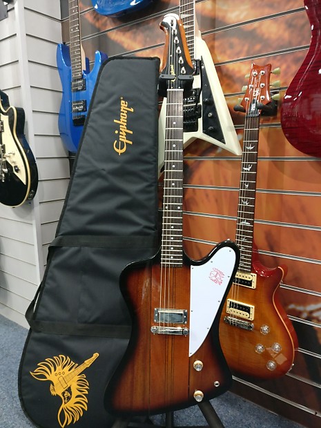 Epiphone joe bonamassa firebird discount sunburst for sale