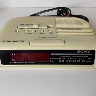 Sony Dream Machine Fm / Am Radio despertador digital ICF-C2W