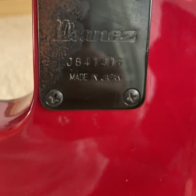 Ibanez RS530-TR Roadstar II Deluxe 1984 - Transparent Red (with EMGs) image 4