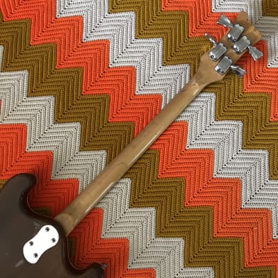 Mosrite Joe Maphis Bass - 1966! - Made in Bakersfield, CA 🇺🇸! - Rare and AMAZING Bass!! - Low Serial #!! - image 12