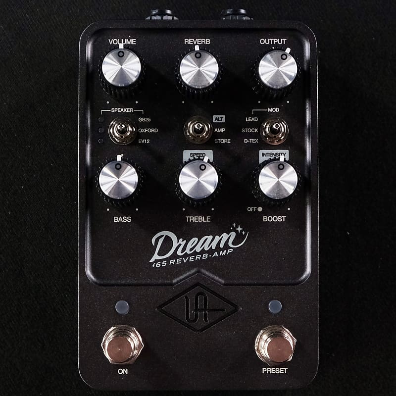 Universal Audio Dream’65 Reverb amp Universal Audio - UAFX Dream '65 Reverb Amplifier UA-GPM-DRM