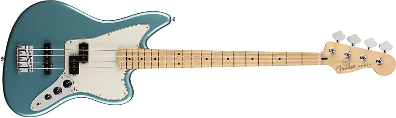 Fender Player Series Jaguar Bass Guitar, Maple Fingerboard, Tidepool - MIM image 1