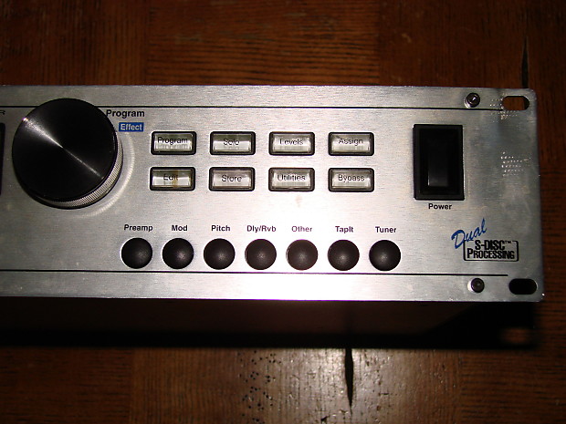DigiTech Gsp 2112 tube guitar preamp and effects processor