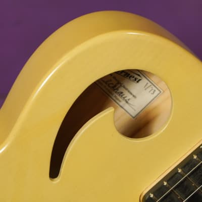 2013 Earnest Instruments (Joel Eckhaus) Radiator Resonator Plectrum Acoustic/Electric Guitar VIDEO! image 6