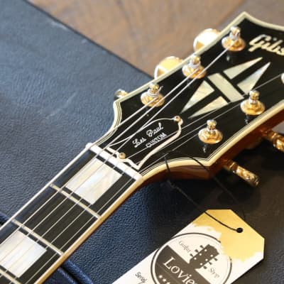 2006 Gibson Les Paul Custom 1968 Reissue Single-Cut Electric Guitar 5A Antique Natural Quilt Top + COA OHSC image 12