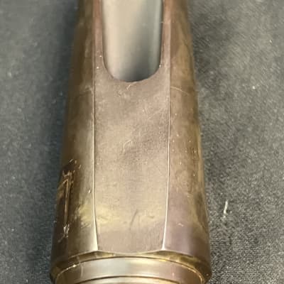 Henry Lindeman Keyhole Chamber Steel Ebonite Tenor Saxophone Mouthpiece image 8