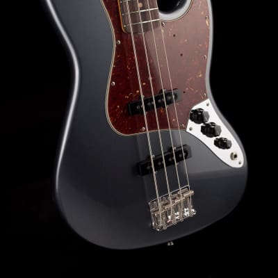 Fender Custom Shop 1964 Jazz Bass Closet Classic Charcoal Frost Metallic With Case image 11