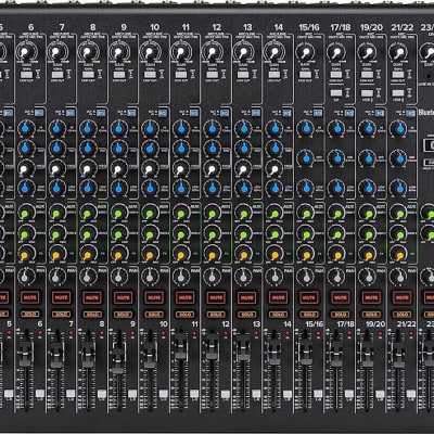 Mackie 24.8 24-Channel 8-Bus Mixer + Extension 48 Channels | Reverb