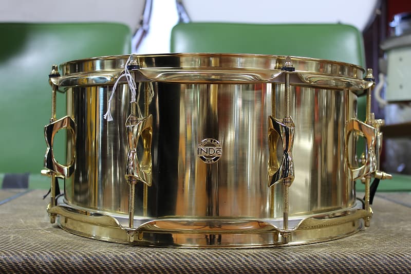 Pearl Sensitone BRASS ELITE 1.5MM THICK and HEAVY heavy 6.5”x14” snare drum  