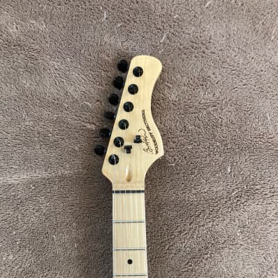 Dark Star Guitar Carved  2024 Woodruff Custom - DiMarzio, Schaller, Preamp, Walnut image 10