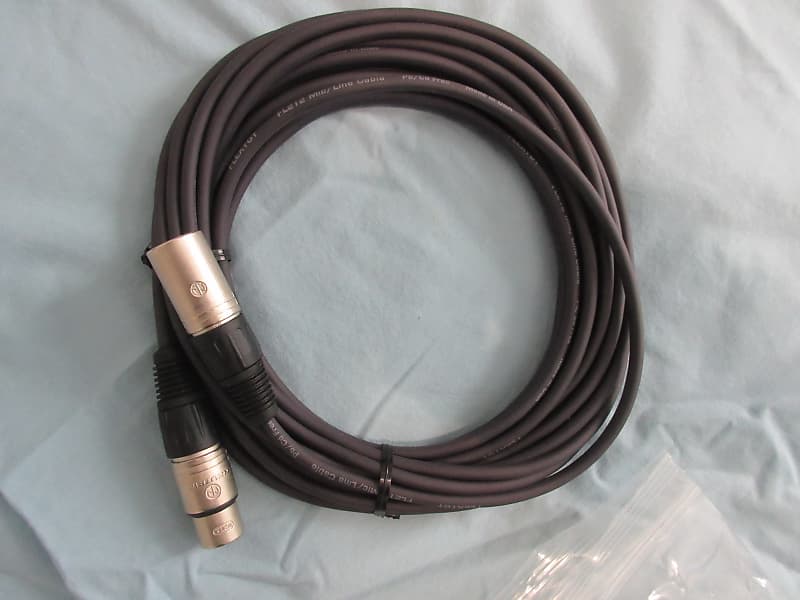 25' Flexygy Mic / Line Cable w/ Neutrik Ends Reverb