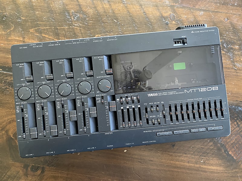 Yamaha MT120S four 4 track cassette recorder multitrack Reverb