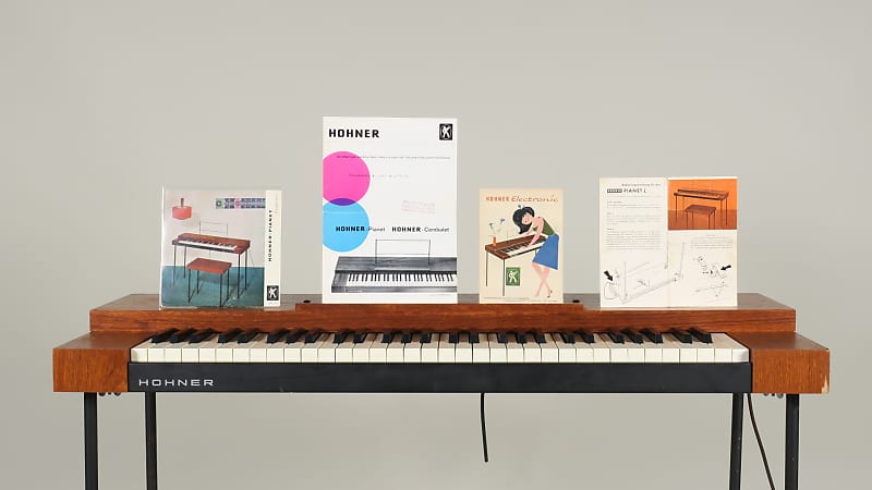 Hohner Pianet L electro-mechanical piano + legs + documentation (serviced) image 1