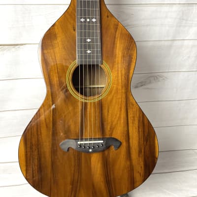 Imperial Valley Guitar Co. Royal Hawaiian Koa Kani Rose Weissenborn Acoustic Lap Steel With Fishman Presys+ for sale