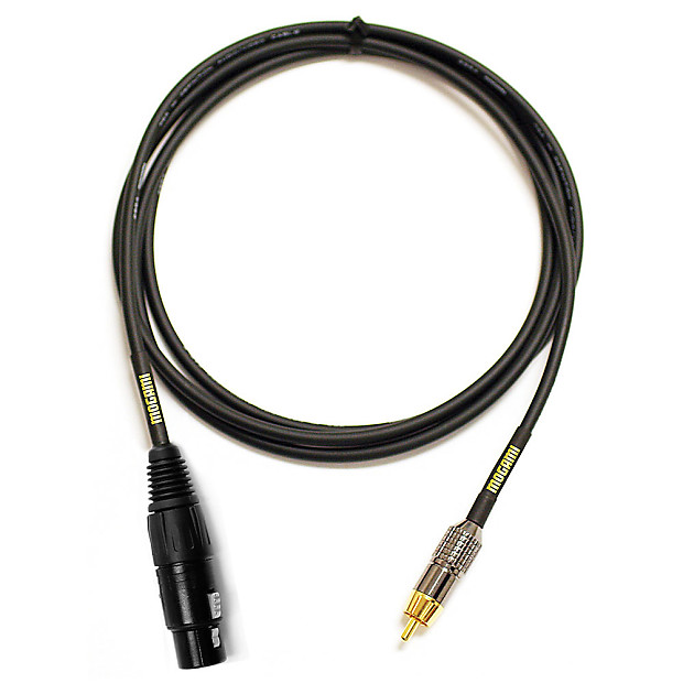 Mogami GOLD-XLRF-RCA-03 Gold RCA Male to XLR Female Cable - 3' image 1