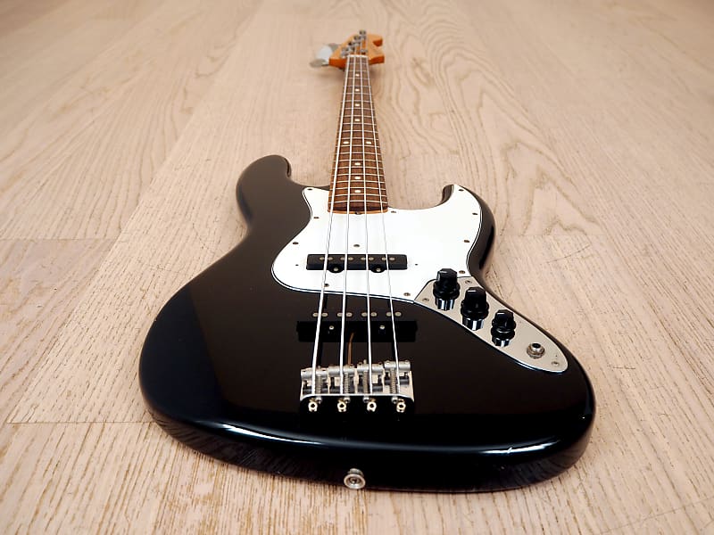 1980s Fernandes The Revival RJB-55 '64 Model Vintage Jazz Bass Black Japan