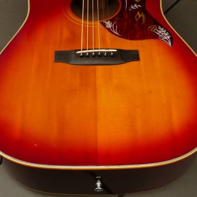 Mountain W250H by Hayashi Gakki Mid 70's Red Sunburst Humming | Reverb