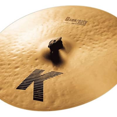 Zildjian K Dark Thin Crash Cymbal 17 Inch image 1