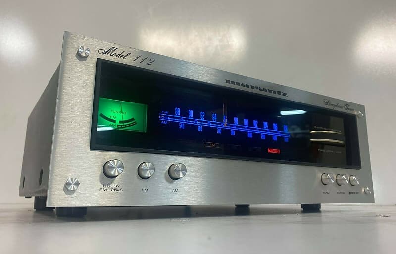 Vintage Marantz 112 AM/FM Stereophonic Tuner . Serviced