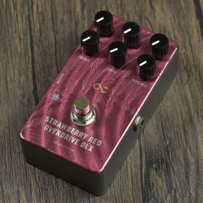 Reverb.com listing, price, conditions, and images for one-control-strawberry-red-overdrive