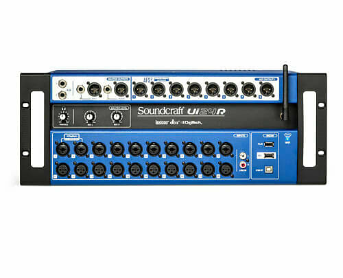 Soundcraft UI24R 24Ch Digital Mixer/USB Multi-Track Recorder W/Wireless Control (One) image 1